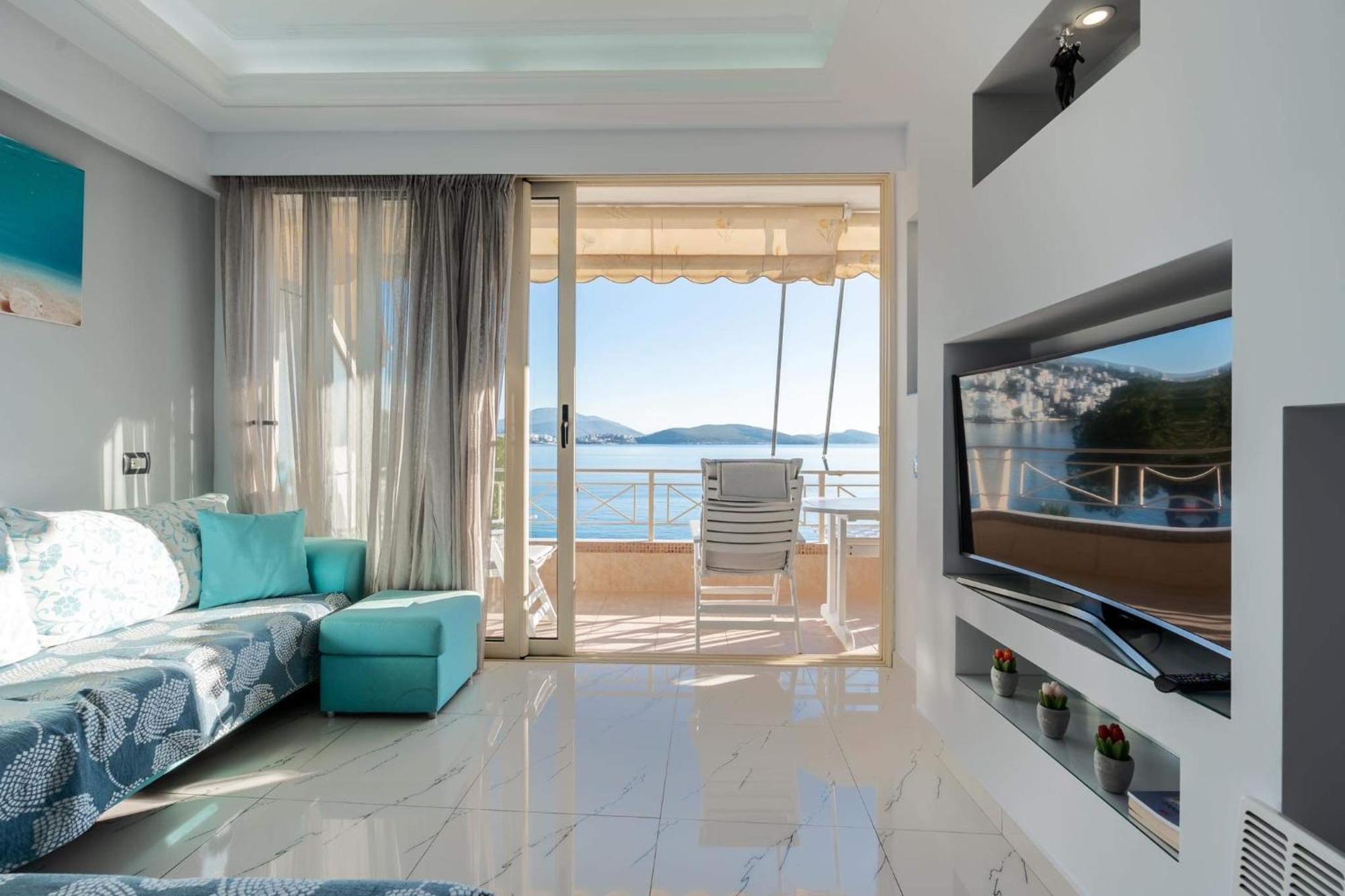 Apartment In Saranda Kültér fotó